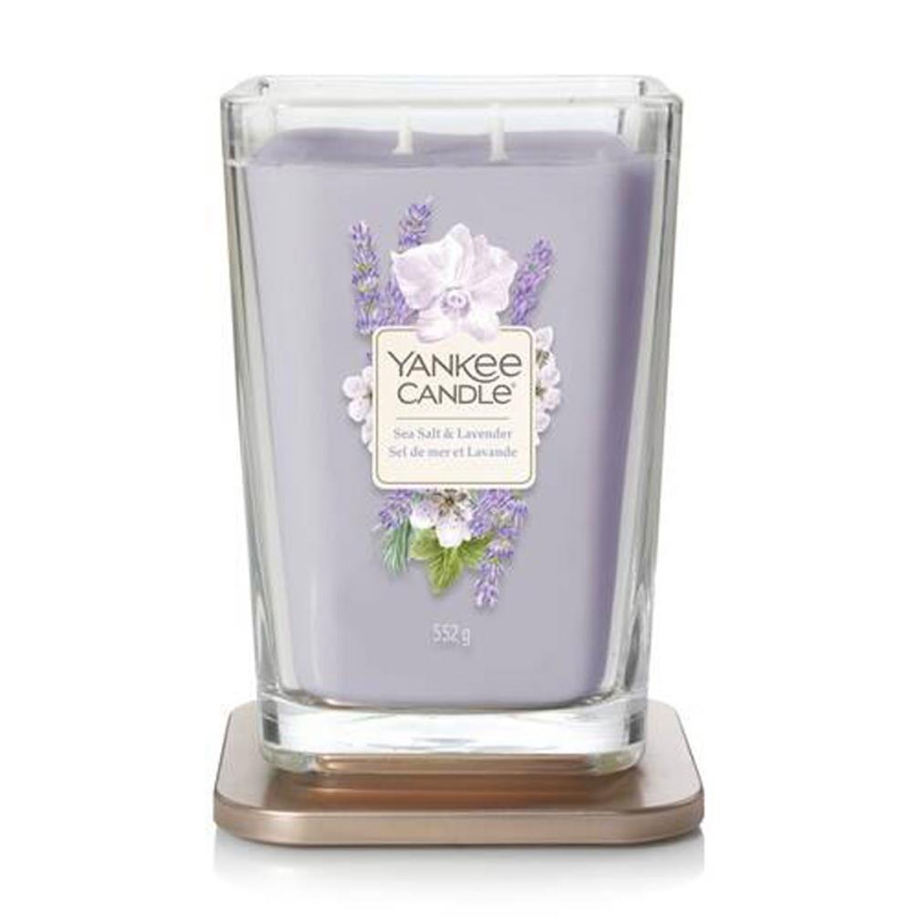 Yankee Candle Sea Salt & Lavender Elevation Large Jar Extra Image 1
